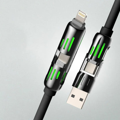 Voxku™ Ultracharge 4 In 1 240w Fast Charging Cable 1m2