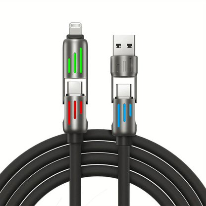 Voxku™ Ultracharge 4 In 1 240w Fast Charging Cable 1m2