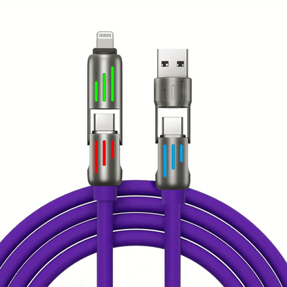 Voxku™ Ultracharge 4 In 1 240w Fast Charging Cable 1m2