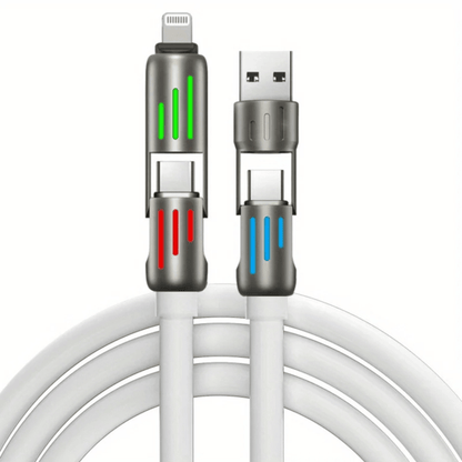 Voxku™ Ultracharge 4 In 1 240w Fast Charging Cable 1m2
