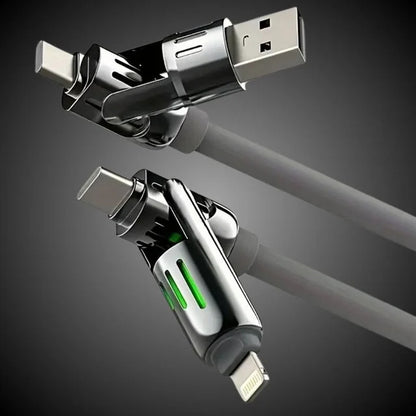 Voxku™ Ultracharge 4 In 1 240w Fast Charging Cable 1m2